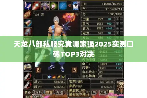 天龙八部私服究竟哪家强2025实测口碑TOP3对决
