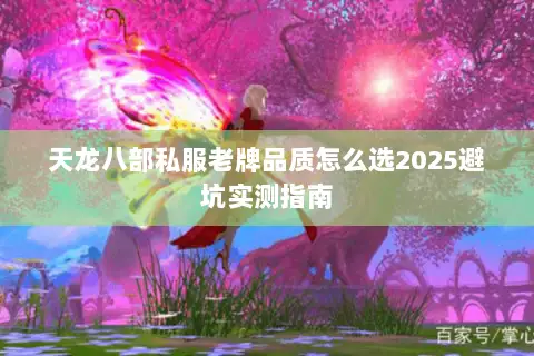 天龙八部私服老牌品质怎么选2025避坑实测指南 天龙八部私服老牌品质怎么选2025避坑实测指南