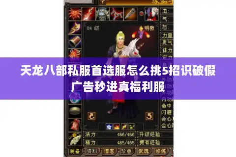 天龙八部私服首选服怎么挑5招识破假广告秒进真福利服 天龙八部私服首选服怎么挑5招识破假广告秒进真福利服