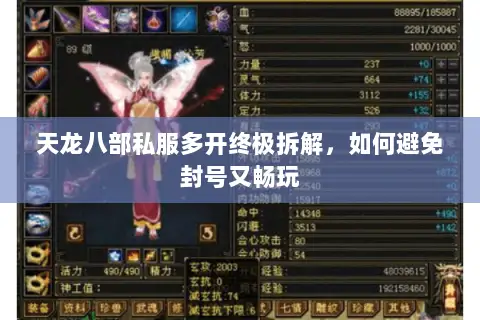 天龙八部私服多开终极拆解,如何避免封号又畅玩 天龙八部私服多开终极拆解,如何避免封号又畅玩