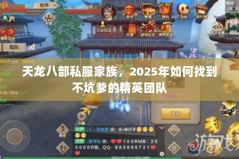 天龙八部私服家族,2025年如何找到不坑爹的精英团队 天龙八部私服家族,2025年如何找到不坑爹的精英团队