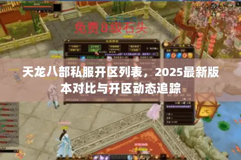 天龙八部私服开区列表，2025最新版本对比与开区动态追踪