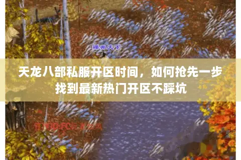 天龙八部私服开区时间,如何抢先一步找到最新热门开区不踩坑 天龙八部私服开区时间,如何抢先一步找到最新热门开区不踩坑