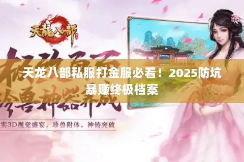 天龙八部私服打金服必看!2025防坑暴赚终极档案 天龙八部私服打金服必看!2025防坑暴赚终极档案