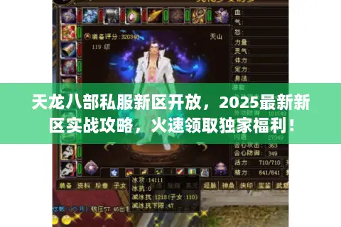 天龙八部私服新区开放,2025最新新区实战攻略,火速领取独家福利! 天龙八部私服新区开放,2025最新新区实战攻略,火速领取独家福利!