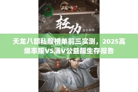 天龙八部私服榜单前三实测，2025高爆率服VS满V公益服生存报告