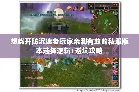 想绕开防沉迷老玩家亲测有效的私服版本选择逻辑+避坑攻略 想绕开防沉迷老玩家亲测有效的私服版本选择逻辑+避坑攻略