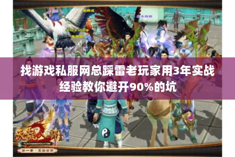 找游戏私服网总踩雷老玩家用3年实战经验教你避开90%的坑