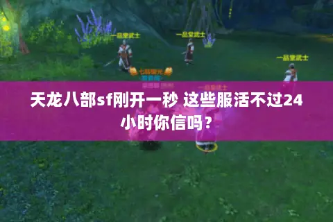 天龙八部sf刚开一秒 这些服活不过24小时你信吗? 天龙八部sf刚开一秒 这些服活不过24小时你信吗?