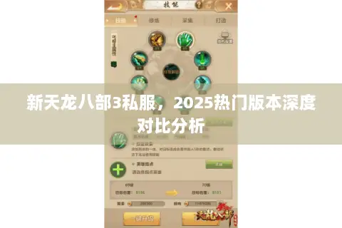 新天龙八部3私服,2025热门版本深度对比分析 新天龙八部3私服,2025热门版本深度对比分析