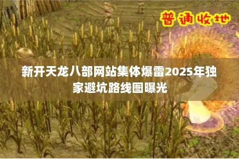 新开天龙八部网站集体爆雷2025年独家避坑路线图曝光 新开天龙八部网站集体爆雷2025年独家避坑路线图曝光
