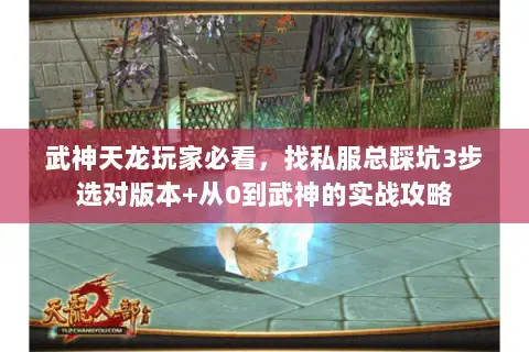 武神天龙玩家必看,找私服总踩坑3步选对版本+从0到武神的实战攻略 武神天龙玩家必看,找私服总踩坑3步选对版本+从0到武神的实战攻略
