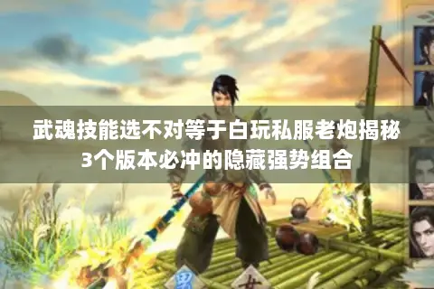 武魂技能选不对等于白玩私服老炮揭秘3个版本必冲的隐藏强势组合 武魂技能选不对等于白玩私服老炮揭秘3个版本必冲的隐藏强势组合