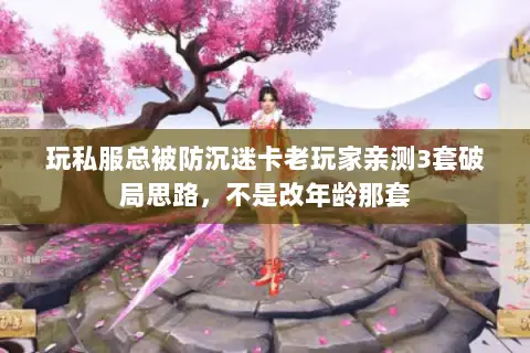 玩私服总被防沉迷卡老玩家亲测3套破局思路,不是改年龄那套 玩私服总被防沉迷卡老玩家亲测3套破局思路,不是改年龄那套