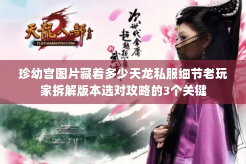 珍幼宫图片藏着多少天龙私服细节老玩家拆解版本选对攻略的3个关键 珍幼宫图片藏着多少天龙私服细节老玩家拆解版本选对攻略的3个关键