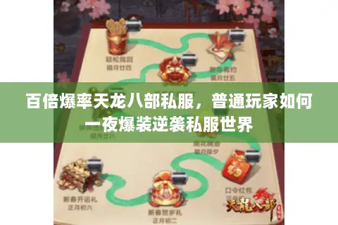 百倍爆率天龙八部私服，普通玩家如何一夜爆装逆袭私服世界