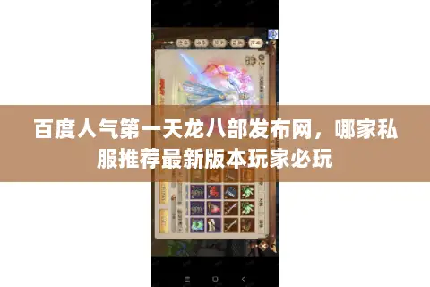 百度人气第一天龙八部发布网，哪家私服推荐最新版本玩家必玩