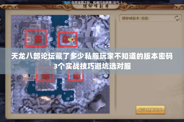 天龙八部论坛藏了多少私服玩家不知道的版本密码3个实战技巧避坑选对服 天龙八部论坛藏了多少私服玩家不知道的版本密码3个实战技巧避坑选对服