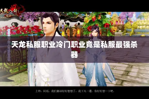 天龙私服职业冷门职业竟是私服最强杀器 天龙私服职业冷门职业竟是私服最强杀器