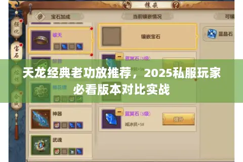 天龙经典老功放推荐,2025私服玩家必看版本对比实战 天龙经典老功放推荐,2025私服玩家必看版本对比实战