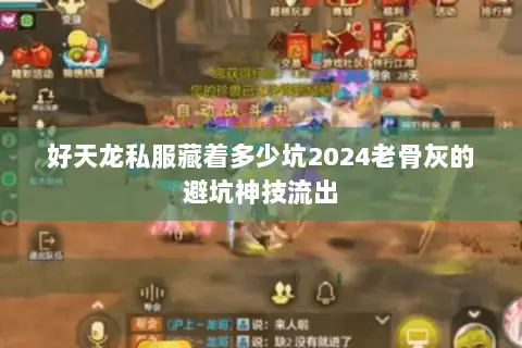 好天龙私服藏着多少坑2024老骨灰的避坑神技流出 好天龙私服藏着多少坑2024老骨灰的避坑神技流出