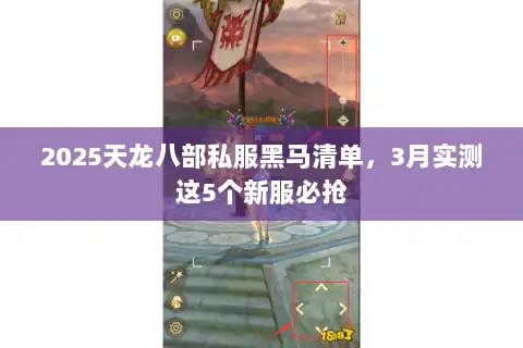 2025天龙八部私服黑马清单,3月实测这5个新服必抢 2025天龙八部私服黑马清单,3月实测这5个新服必抢