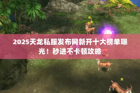 2025天龙私服发布网新开十大榜单曝光!秒进不卡顿攻略 2025天龙私服发布网新开十大榜单曝光!秒进不卡顿攻略