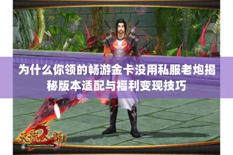 为什么你领的畅游金卡没用私服老炮揭秘版本适配与福利变现技巧 为什么你领的畅游金卡没用私服老炮揭秘版本适配与福利变现技巧