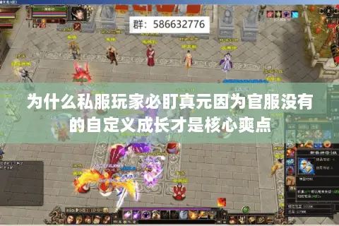 为什么私服玩家必盯真元因为官服没有的自定义成长才是核心爽点
