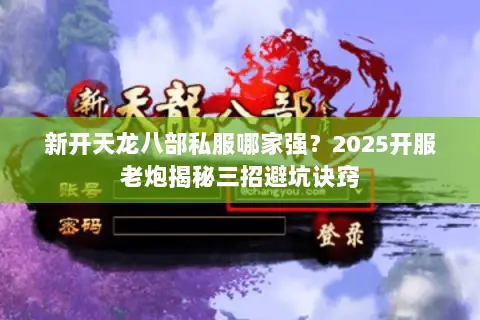 新开天龙八部私服哪家强?2025开服老炮揭秘三招避坑诀窍 新开天龙八部私服哪家强?2025开服老炮揭秘三招避坑诀窍