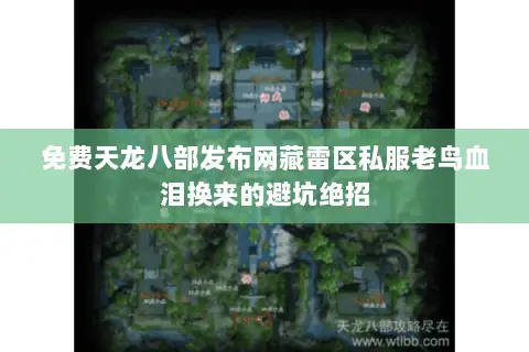 免费天龙八部发布网藏雷区私服老鸟血泪换来的避坑绝招 免费天龙八部发布网藏雷区私服老鸟血泪换来的避坑绝招