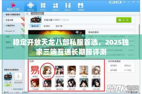 稳定开放天龙八部私服首选,2025独家三端互通长期服评测 稳定开放天龙八部私服首选,2025独家三端互通长期服评测