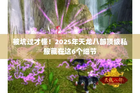 被坑过才懂！2025年天龙八部顶级私服藏在这6个细节