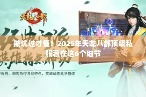 被坑过才懂！2025年天龙八部顶级私服藏在这6个细节