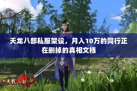 天龙八部私服架设，月入10万的同行正在删掉的真相文档