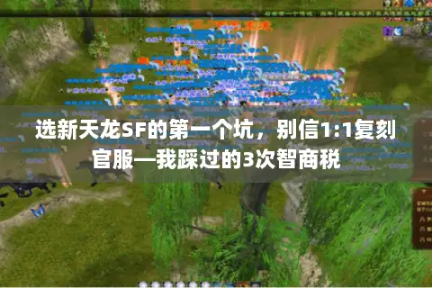 选新天龙SF的第一个坑,别信1:1复刻官服—我踩过的3次智商税 选新天龙SF的第一个坑,别信1:1复刻官服—我踩过的3次智商税
