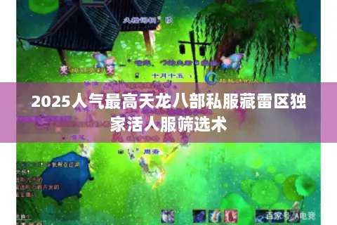 2025人气最高天龙八部私服藏雷区独家活人服筛选术