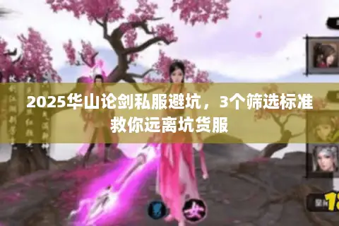 2025华山论剑私服避坑,3个筛选标准救你远离坑货服 2025华山论剑私服避坑,3个筛选标准救你远离坑货服