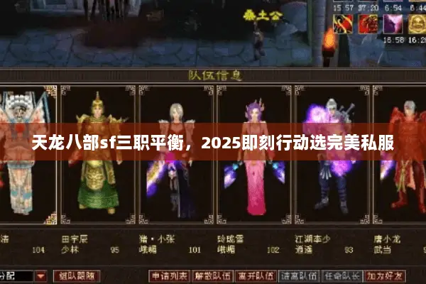 天龙八部sf三职平衡,2025即刻行动选完美私服 天龙八部sf三职平衡,2025即刻行动选完美私服