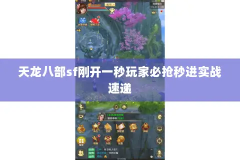 天龙八部sf刚开一秒玩家必抢秒进实战速递