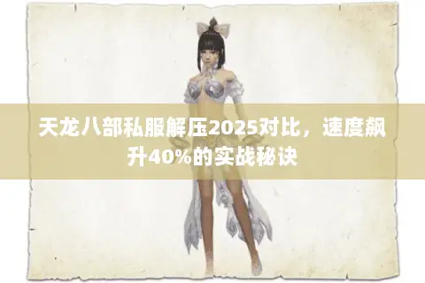 天龙八部私服解压2025对比，速度飙升40%的实战秘诀