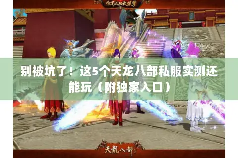 别被坑了!这5个天龙八部私服实测还能玩(附独家入口) 别被坑了!这5个天龙八部私服实测还能玩(附独家入口)