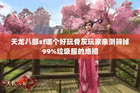 天龙八部sf哪个好玩骨灰玩家亲测筛掉99%垃圾服的绝招 天龙八部sf哪个好玩骨灰玩家亲测筛掉99%垃圾服的绝招