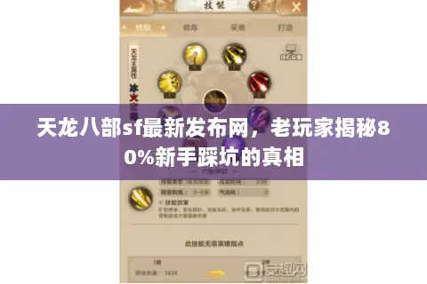 天龙八部sf最新发布网，老玩家揭秘80%新手踩坑的真相