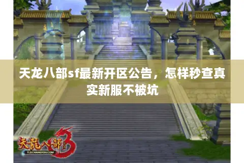 天龙八部sf最新开区公告，怎样秒查真实新服不被坑