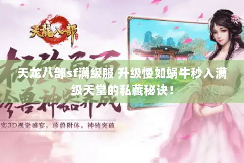 天龙八部sf满级服 升级慢如蜗牛秒入满级天堂的私藏秘诀! 天龙八部sf满级服 升级慢如蜗牛秒入满级天堂的私藏秘诀!