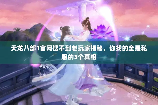 天龙八部1官网搜不到老玩家揭秘,你找的全是私服的3个真相 天龙八部1官网搜不到老玩家揭秘,你找的全是私服的3个真相