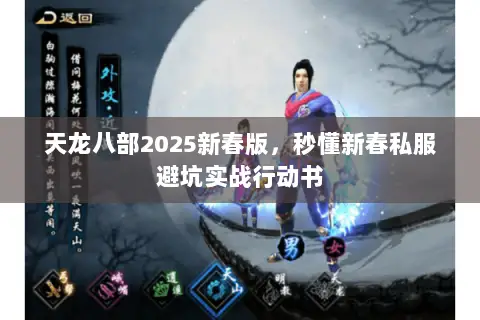 天龙八部2025新春版,秒懂新春私服避坑实战行动书 天龙八部2025新春版,秒懂新春私服避坑实战行动书