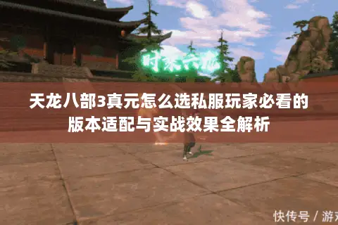 天龙八部3真元怎么选私服玩家必看的版本适配与实战效果全解析 天龙八部3真元怎么选私服玩家必看的版本适配与实战效果全解析