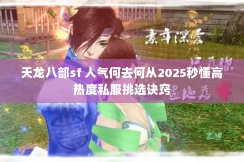 天龙八部sf 人气何去何从2025秒懂高热度私服挑选诀窍 天龙八部sf 人气何去何从2025秒懂高热度私服挑选诀窍